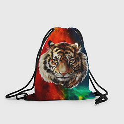Рюкзак-мешок Cosmo Tiger, цвет: 3D-принт