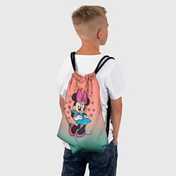Рюкзак-мешок Минни Маус, цвет: 3D-принт — фото 2