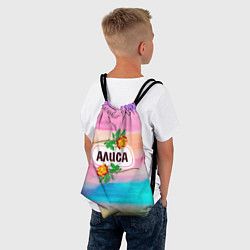 Рюкзак-мешок Алиса, цвет: 3D-принт — фото 2