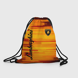 Рюкзак-мешок LAMBORGHINI, цвет: 3D-принт