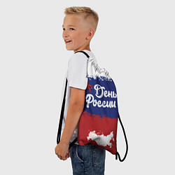 Рюкзак-мешок День России, цвет: 3D-принт — фото 2