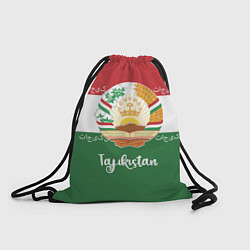 Рюкзак-мешок Таджикистан, цвет: 3D-принт