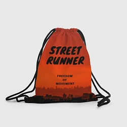 Рюкзак-мешок Street runner, цвет: 3D-принт