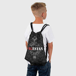 Рюкзак-мешок Дагестан, цвет: 3D-принт — фото 2