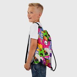 Рюкзак-мешок Fall Guys, цвет: 3D-принт — фото 2
