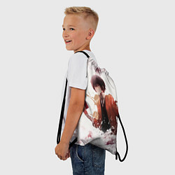 Рюкзак-мешок Дазай, цвет: 3D-принт — фото 2