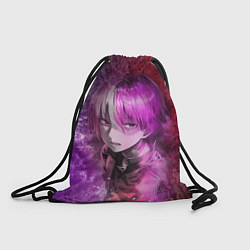Рюкзак-мешок Шото Тодороки, цвет: 3D-принт