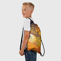 Рюкзак-мешок Что такое осень - это небо, цвет: 3D-принт — фото 2