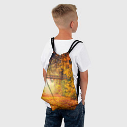 Рюкзак-мешок Что такое осень - это небо, цвет: 3D-принт — фото 2