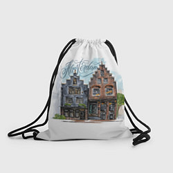 Рюкзак-мешок Амстердам, цвет: 3D-принт