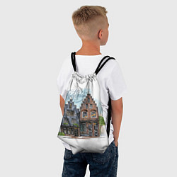 Рюкзак-мешок Амстердам, цвет: 3D-принт — фото 2