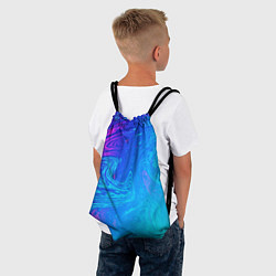 Рюкзак-мешок BACKGROUND IN NEON, цвет: 3D-принт — фото 2