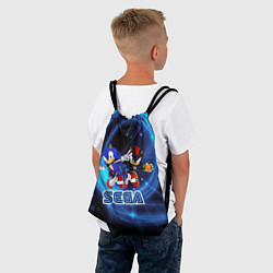 Рюкзак-мешок Sonic SEGA, цвет: 3D-принт — фото 2