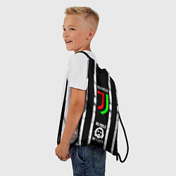 Рюкзак-мешок Ювентус, цвет: 3D-принт — фото 2