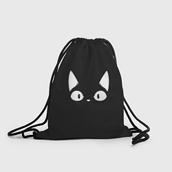 Рюкзак-мешок Кошачья мордочка, цвет: 3D-принт