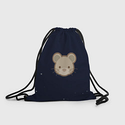 Рюкзак-мешок Ночная мышь, цвет: 3D-принт