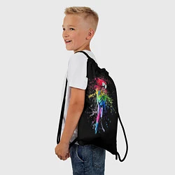Рюкзак-мешок Попугай, цвет: 3D-принт — фото 2
