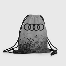 Рюкзак-мешок AUDI АУДИ, цвет: 3D-принт