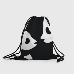Рюкзак-мешок Panda, цвет: 3D-принт