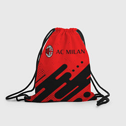 Рюкзак-мешок AC MILAN МИЛАН, цвет: 3D-принт