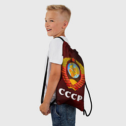 Рюкзак-мешок СССР USSR, цвет: 3D-принт — фото 2