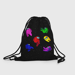 Рюкзак-мешок Among Us, цвет: 3D-принт