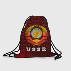 Рюкзак-мешок USSR СССР, цвет: 3D-принт