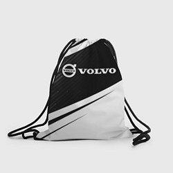 Рюкзак-мешок VOLVO Вольво, цвет: 3D-принт