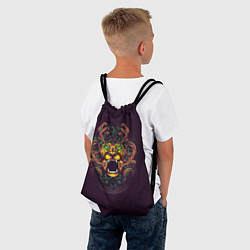Рюкзак-мешок LION, цвет: 3D-принт — фото 2