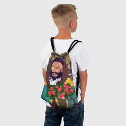Рюкзак-мешок Dota 2 Kunkka, цвет: 3D-принт — фото 2