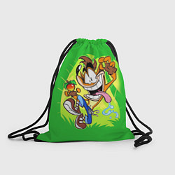 Рюкзак-мешок CRASH BANDICOOT, цвет: 3D-принт