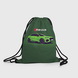 Рюкзак-мешок AUDI RS Q3 Z, цвет: 3D-принт