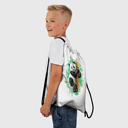 Рюкзак-мешок Панда, цвет: 3D-принт — фото 2