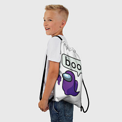 Рюкзак-мешок BOO Among Us, цвет: 3D-принт — фото 2