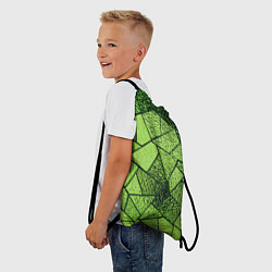 Рюкзак-мешок Мозайка из стекла, цвет: 3D-принт — фото 2
