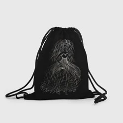 Рюкзак-мешок Девушка - призрак, цвет: 3D-принт