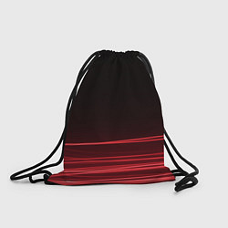 Рюкзак-мешок Красное и Черное, цвет: 3D-принт