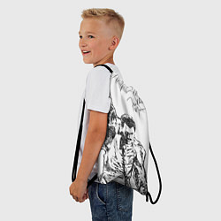 Рюкзак-мешок Freddie Mercury, цвет: 3D-принт — фото 2