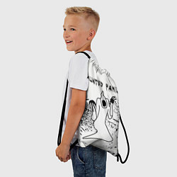 Рюкзак-мешок KIZARU: HAUNTED FAMILY, цвет: 3D-принт — фото 2