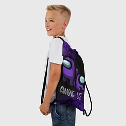 Рюкзак-мешок AMONG US - DARK, цвет: 3D-принт — фото 2