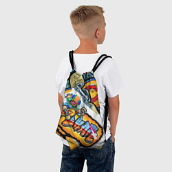 Рюкзак-мешок Brawl Stars skateboard , цвет: 3D-принт — фото 2