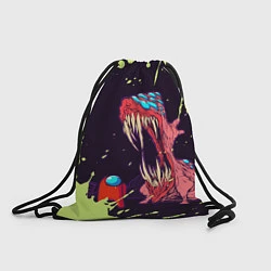Рюкзак-мешок AMONG US - MONSTER, цвет: 3D-принт