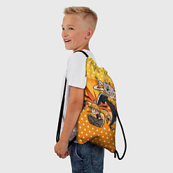 Рюкзак-мешок ЗЕНИЦУ И ИНОСКЕ, цвет: 3D-принт — фото 2