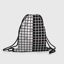 Рюкзак-мешок Разносторонняя сетка Fumrre, цвет: 3D-принт