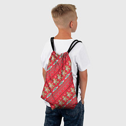 Рюкзак-мешок Friends Новогодний с пряниками, цвет: 3D-принт — фото 2