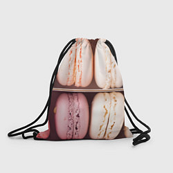 Рюкзак-мешок Макарон, цвет: 3D-принт