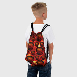 Рюкзак-мешок Lava Monster Лавовый Монстр, цвет: 3D-принт — фото 2