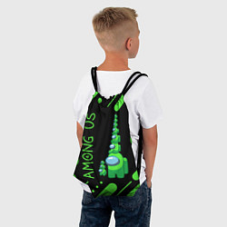 Рюкзак-мешок AMONG US - БАШНЯ, цвет: 3D-принт — фото 2