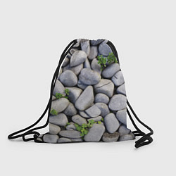 Рюкзак-мешок Камни, цвет: 3D-принт