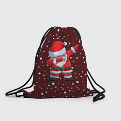 Рюкзак-мешок Dab-Santa, цвет: 3D-принт